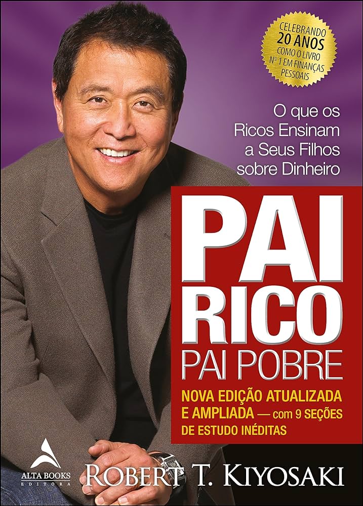 Capa do livro Pai Rico, Pai Pobre